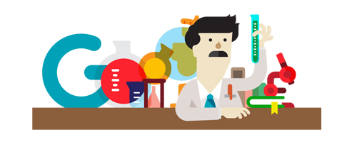 Google Logo Hideyo Noguchi's 135th Birthday - (Japan)
